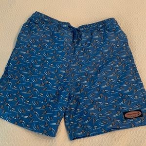 Vineyard Vines SHARK WEEK boy’s swim trunks